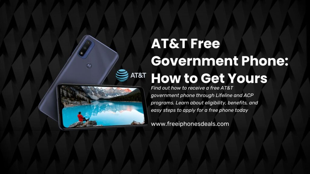 att free government phone