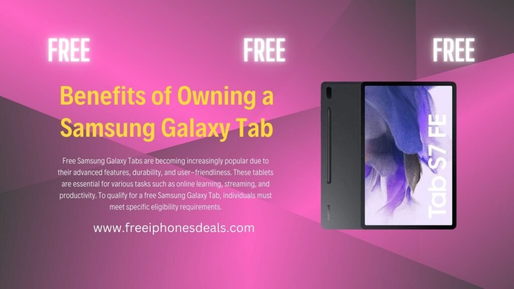 free samsung galaxy tab