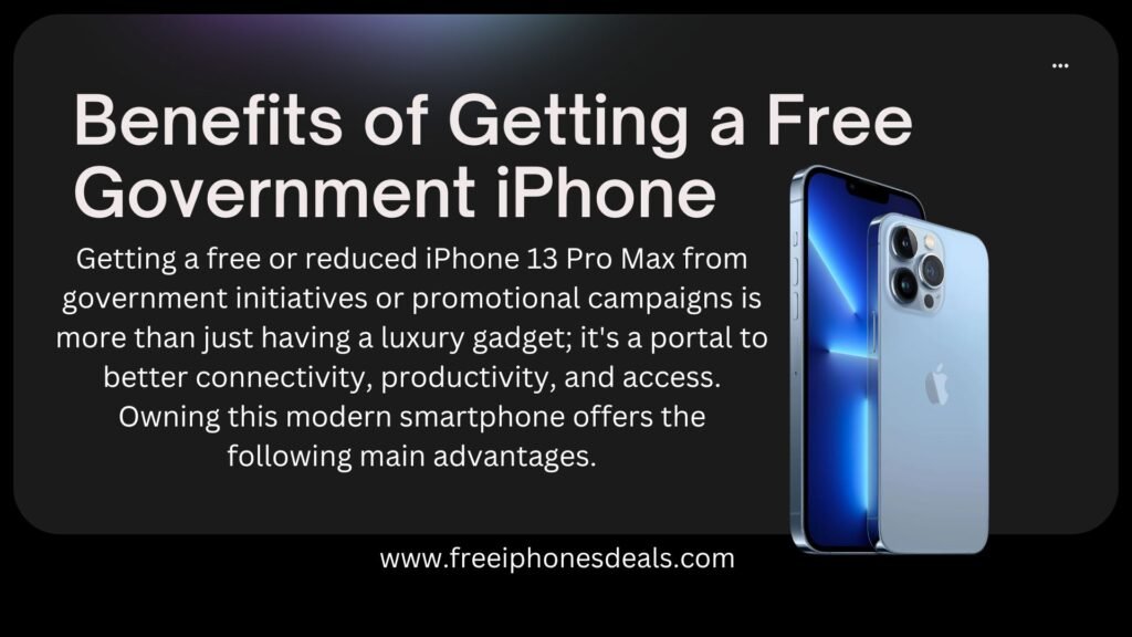 free government iphone 13 pro max