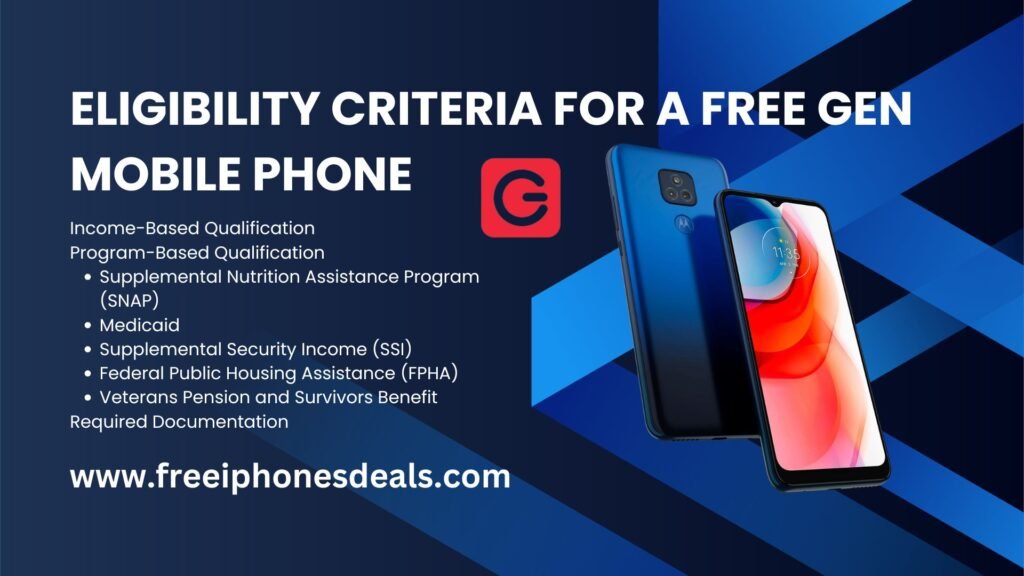 gen mobile free government phone