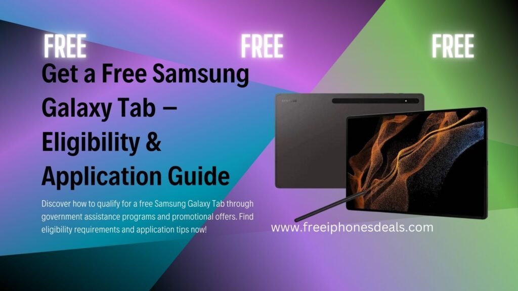 free samsung galaxy tab