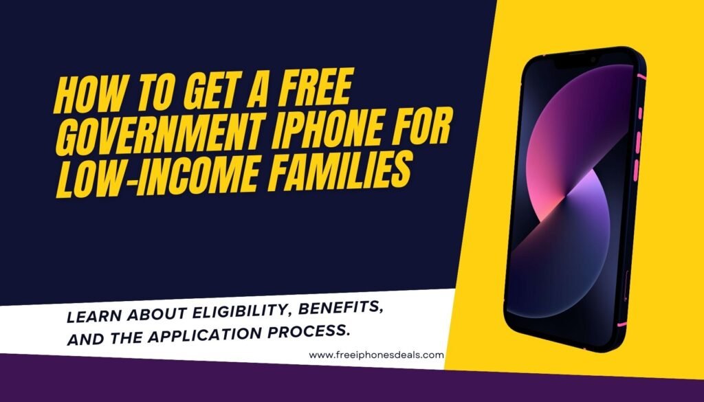 free government iphone for low-income 